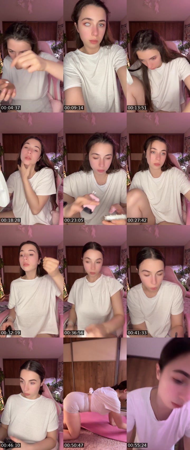 Contact-sheet preview of 👑SillyGoose 🪿's Liveme recording