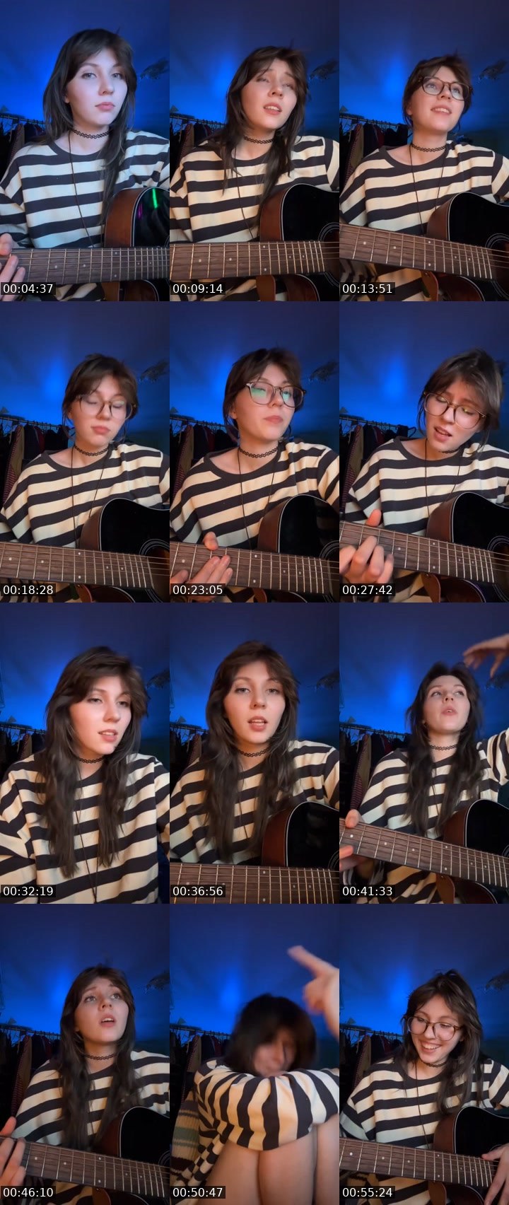 Contact-sheet preview of 👑daria!🦷's Liveme recording