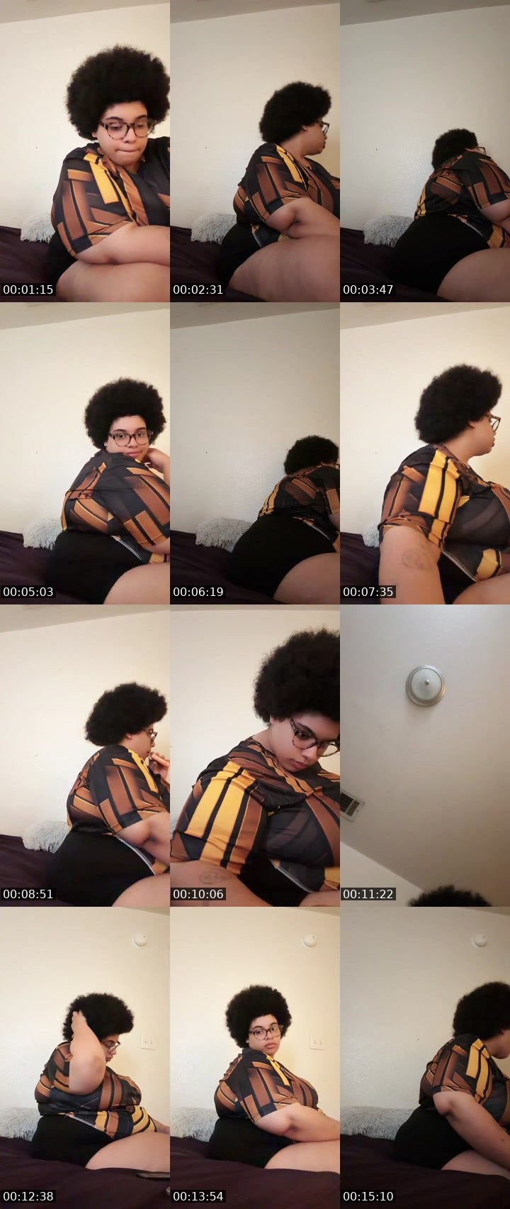 Contact-sheet preview of 🎭⃤ 𝓜𝓪𝓶𝓪 𝓓𝓮𝓮's Liveme recording