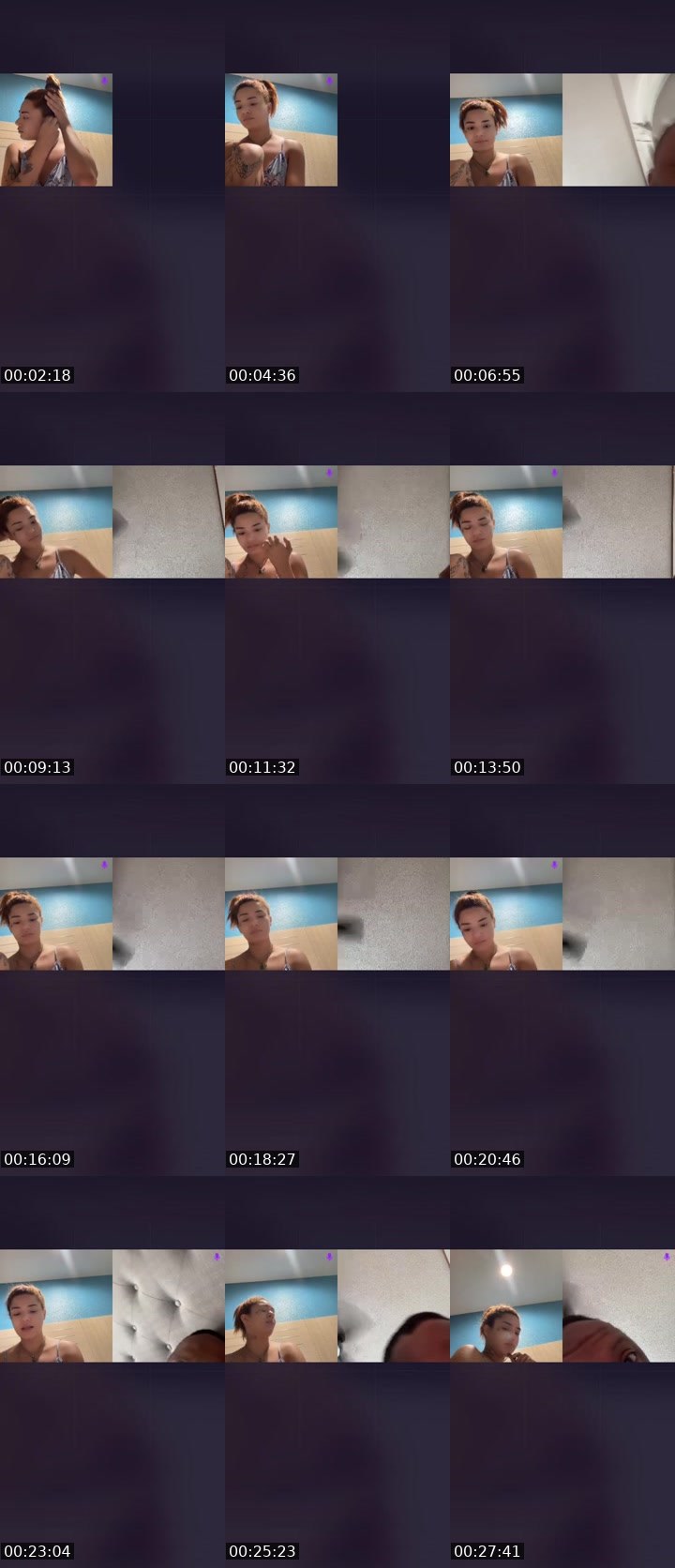 Contact-sheet preview of Gypsyuncensored's Liveme recording