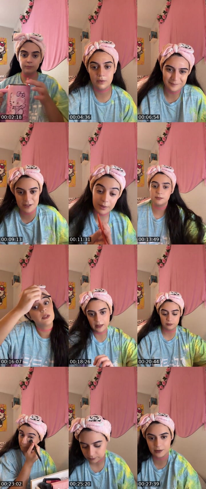 Cover for makeup time