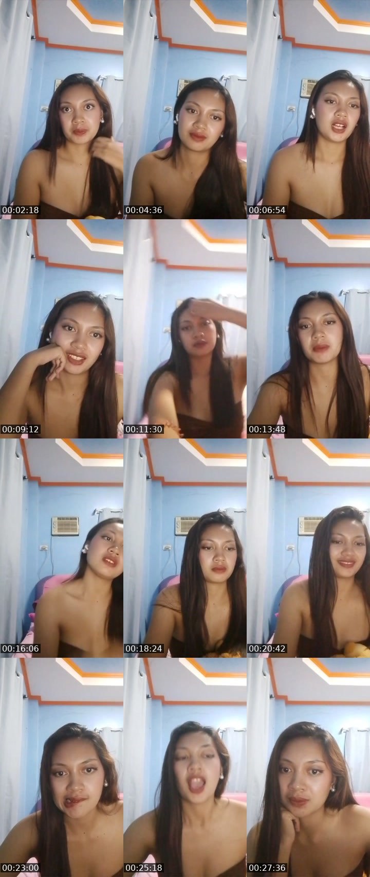 Contact-sheet preview of 🫅zyrah🌼's Liveme recording
