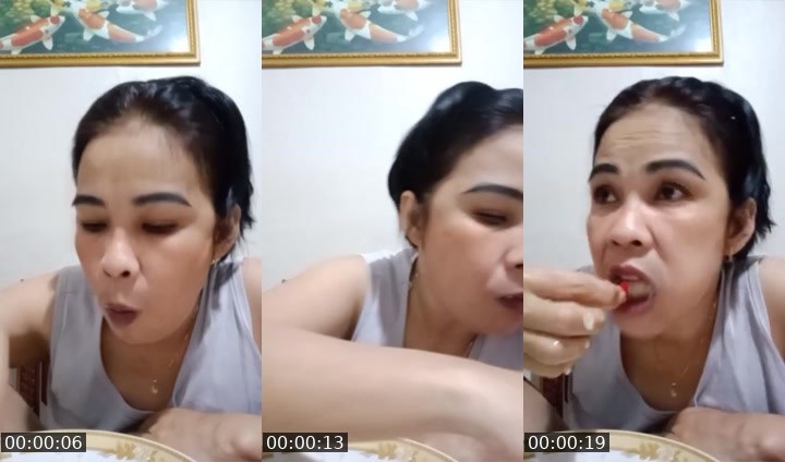 Contact-sheet preview of indah sentya's Liveme recording