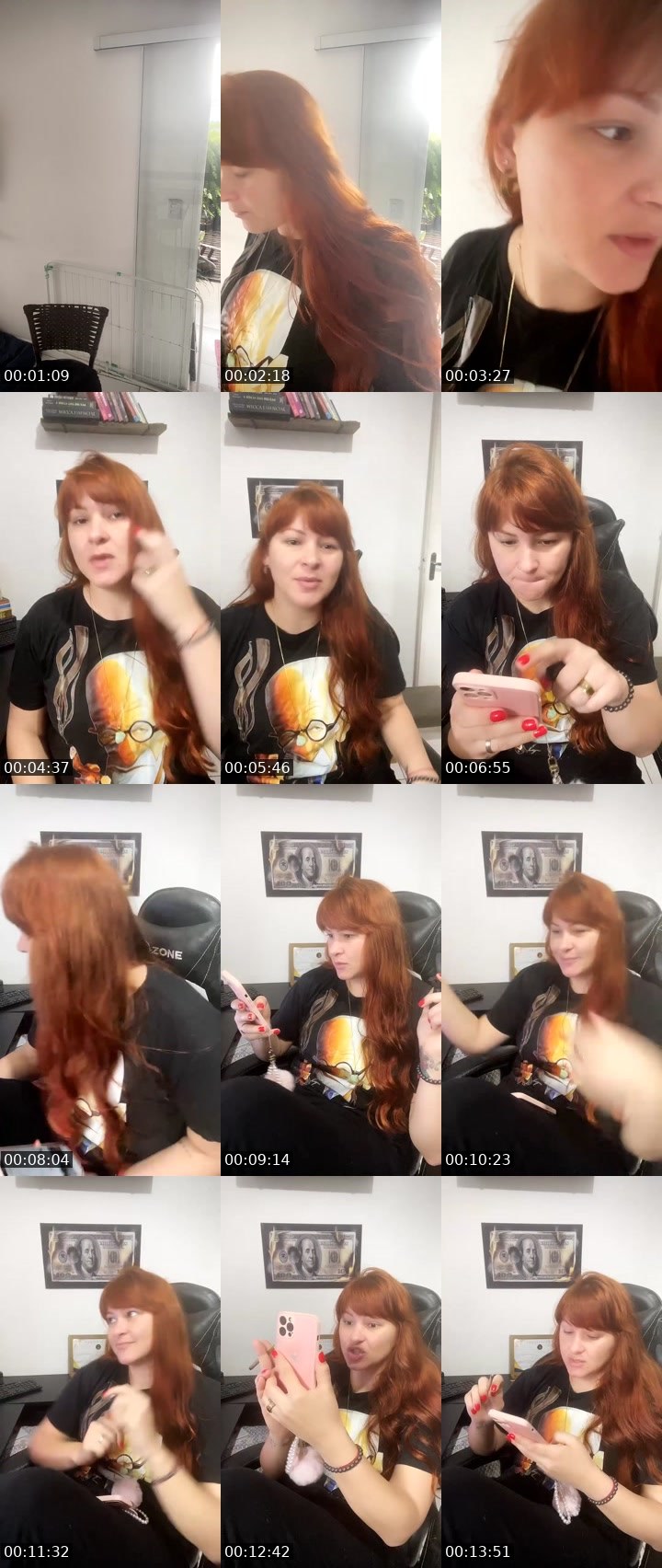 Contact-sheet preview of Ruby 777✨🌙's Liveme recording