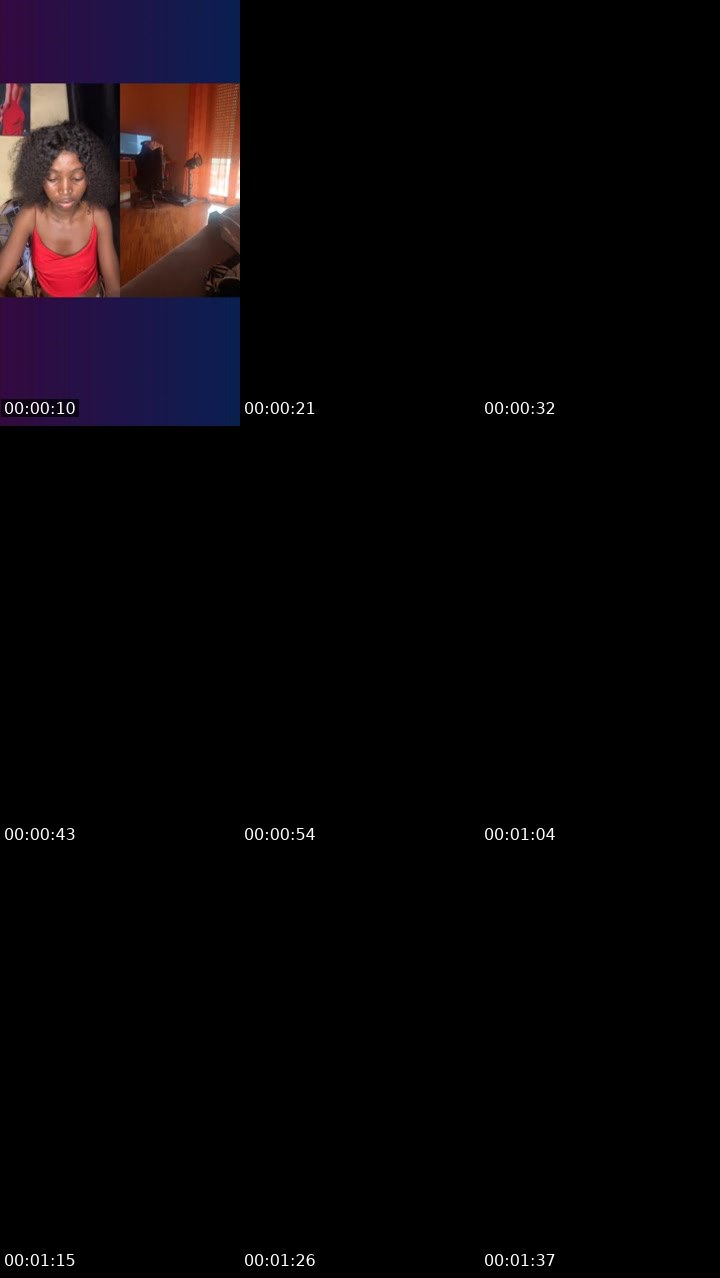 Contact-sheet preview of Sweetspicy🦋💎❤️'s Liveme recording