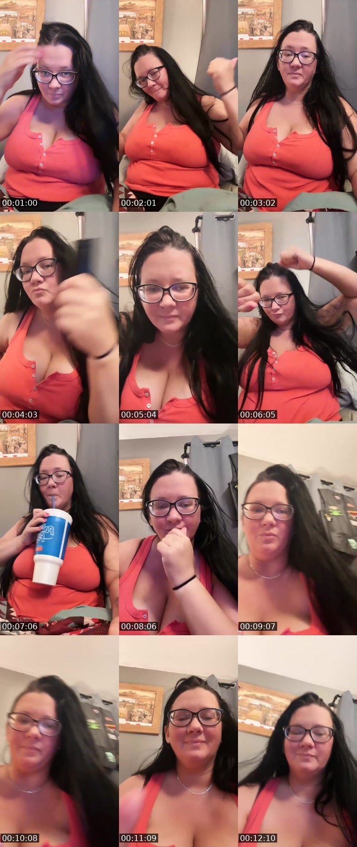 Contact-sheet preview of MarieToni89💋✞'s Liveme recording