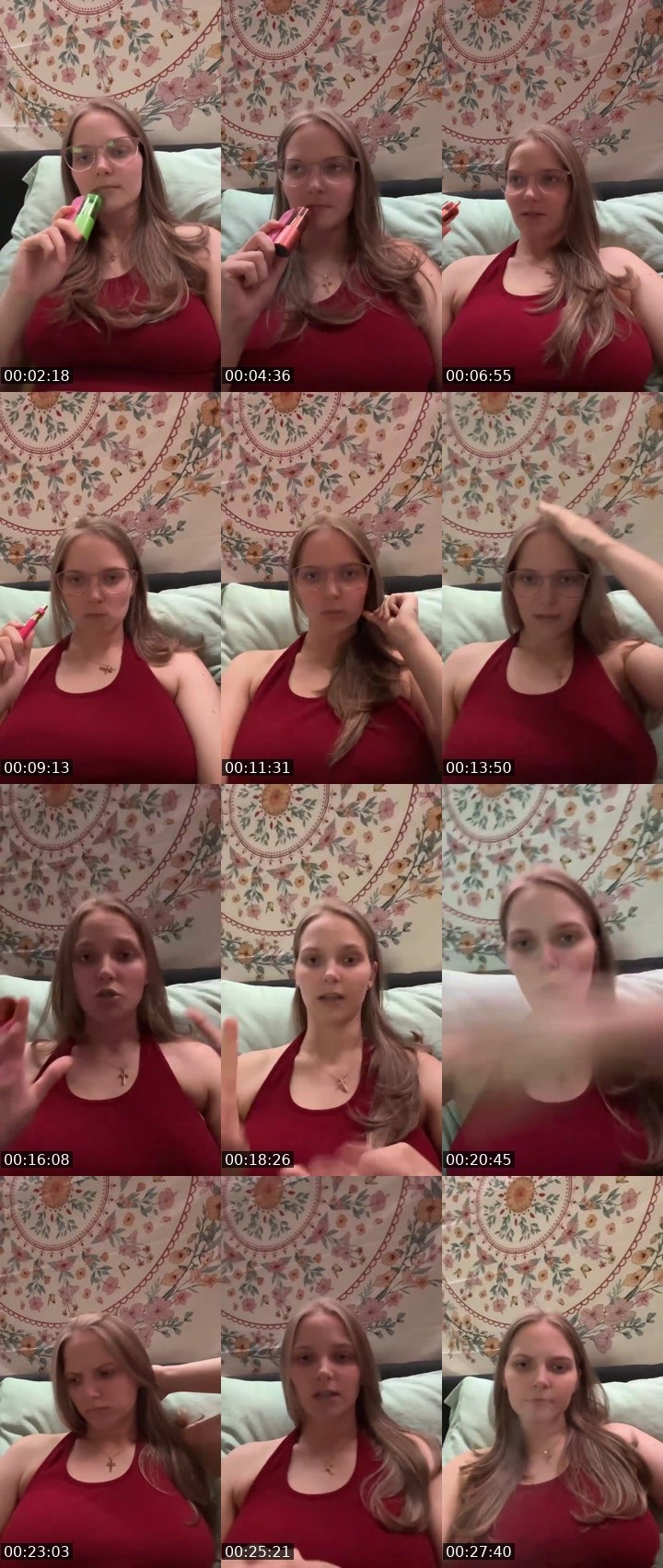 Contact-sheet preview of 🐈‍⬛Kristina🐈‍⬛'s Liveme recording