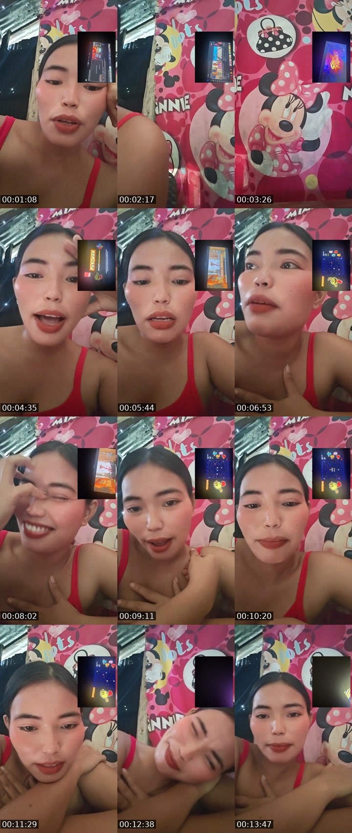 Contact-sheet preview of 8k🍃👸Mira🌼's Liveme recording