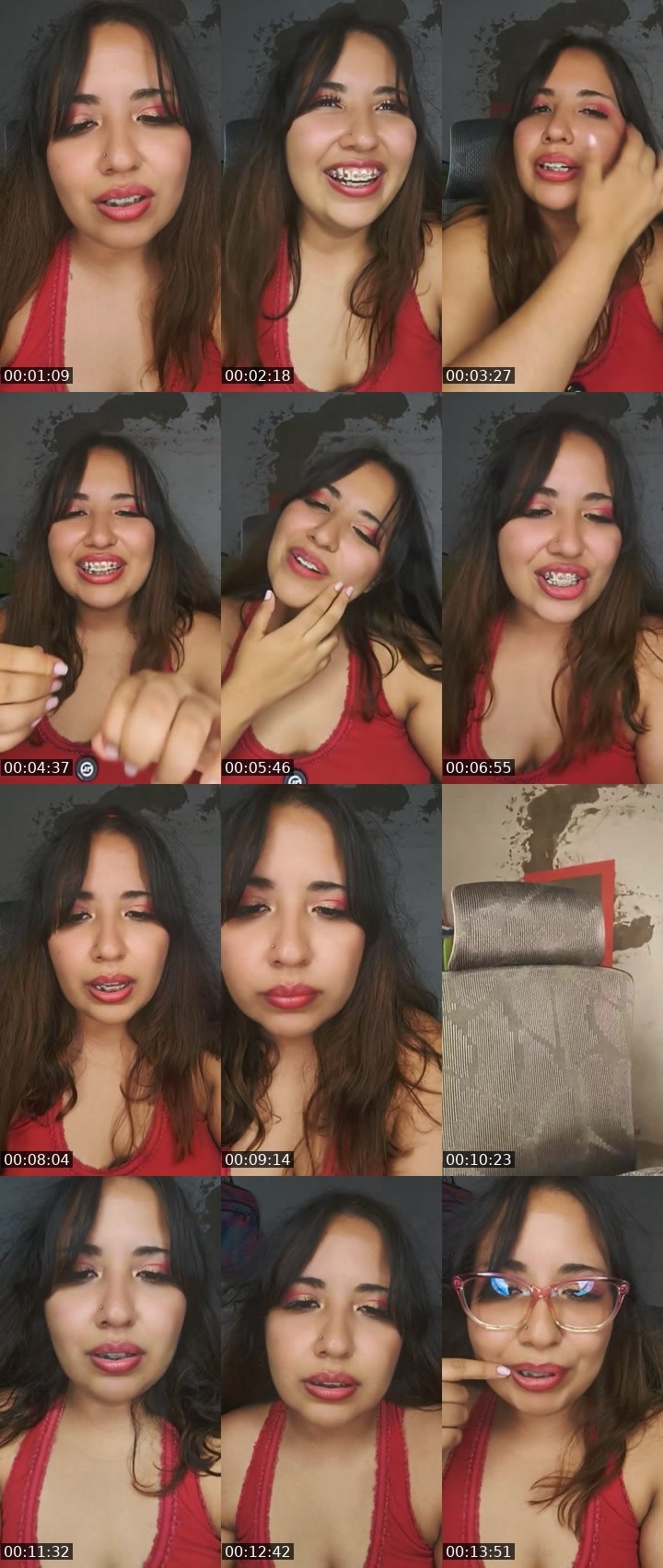 Contact-sheet preview of 🍿VALGrrr🐯's Liveme recording