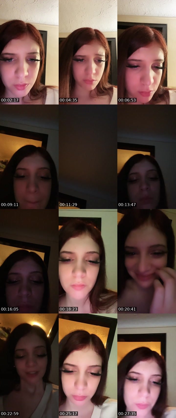 Contact-sheet preview of Kittykitten🌺😽😼's Liveme recording