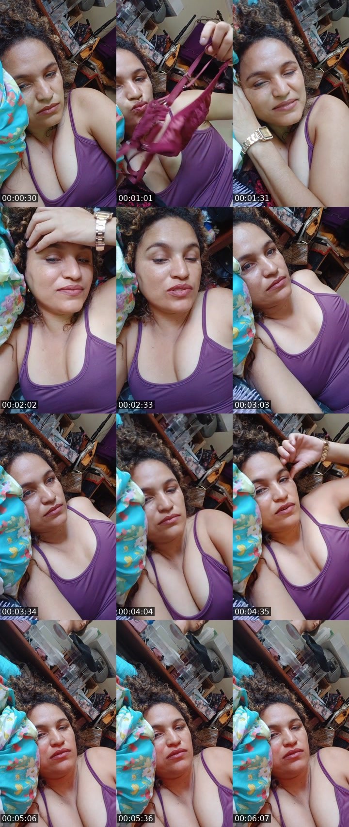 Contact-sheet preview of kamylla 🫦🔥's Liveme recording