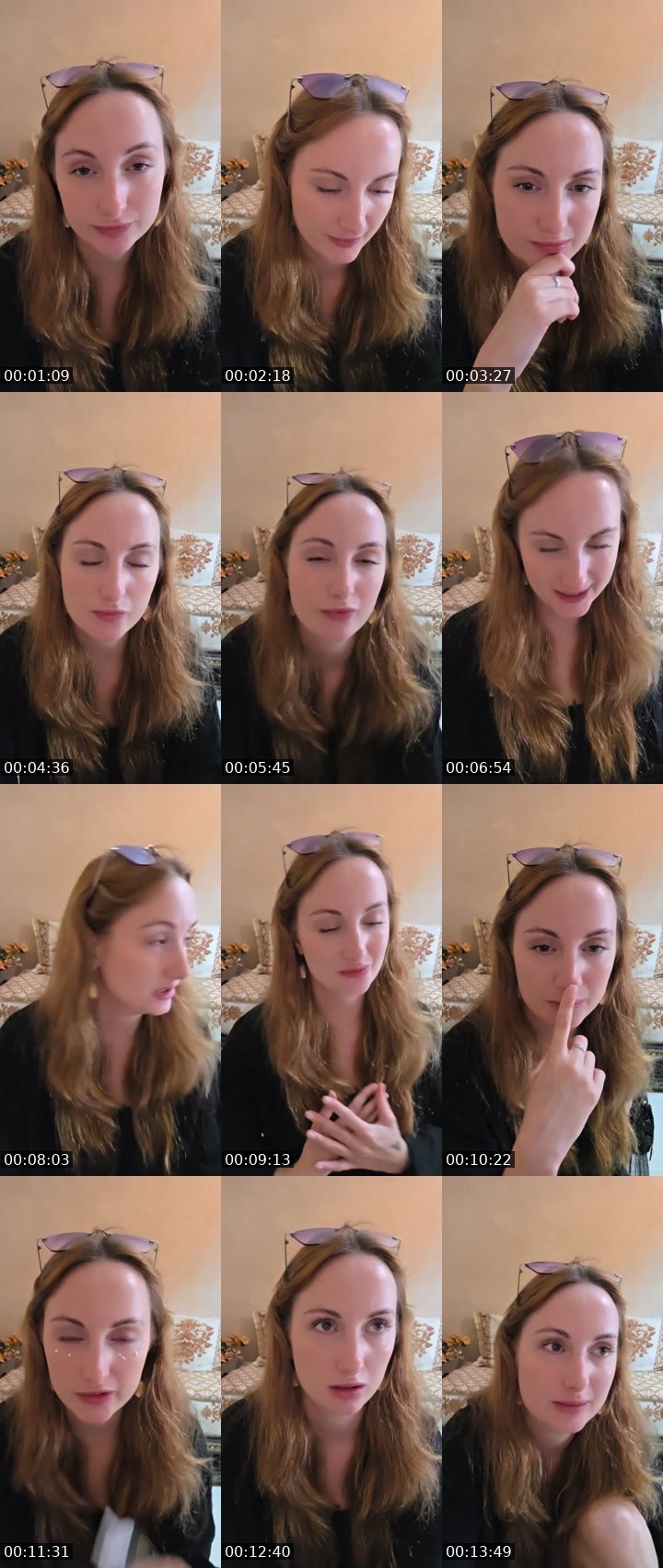Contact-sheet preview of Elli TiTa's Liveme recording
