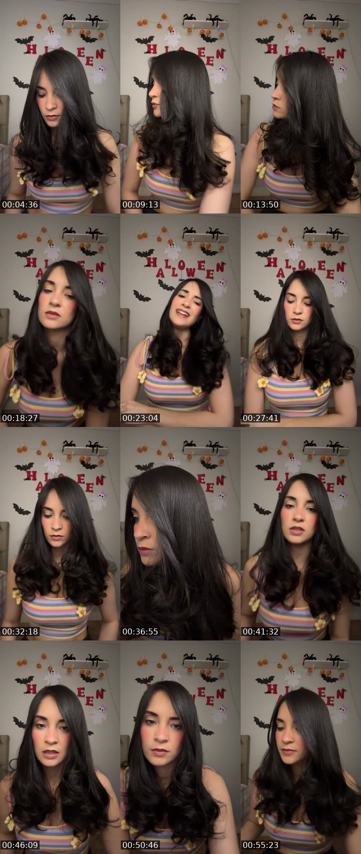 Contact-sheet preview of 🫧🐆Mandy 🧸✨'s Liveme recording