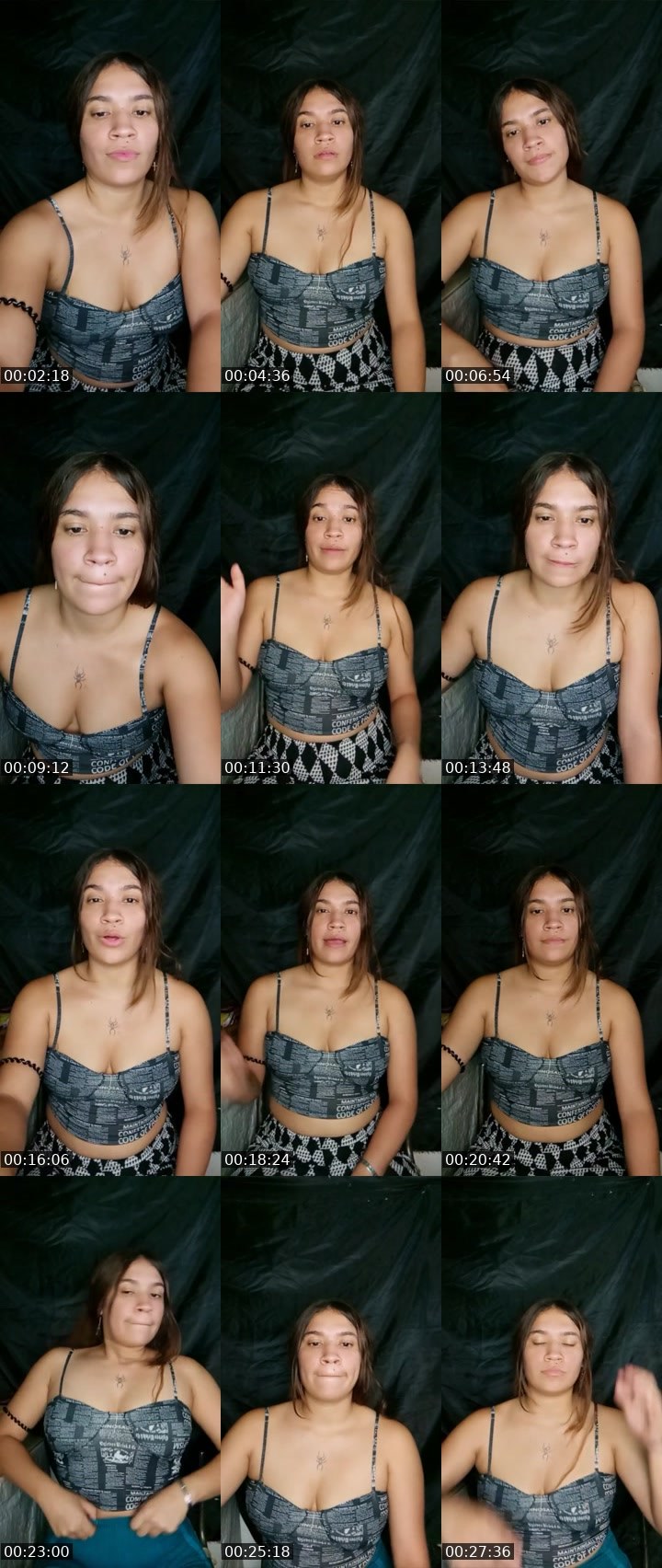 Contact-sheet preview of Romy🧚🏼‍♀️'s Liveme recording