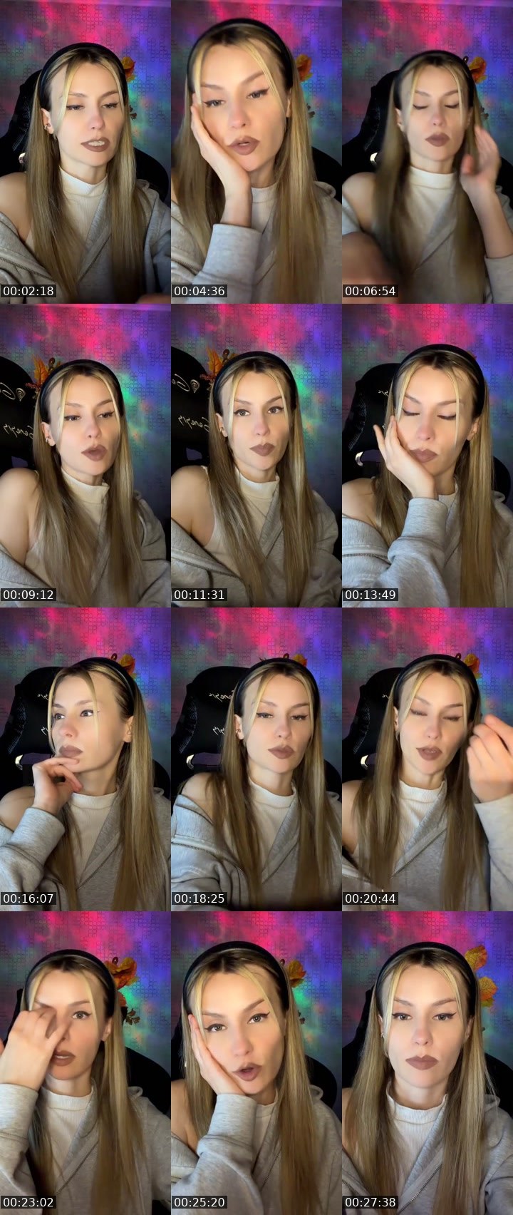 Contact-sheet preview of 🪷𝔇𝔦𝔤𝔦𝔱𝔞𝔩ᴰᴳᴹᶠ's Liveme recording