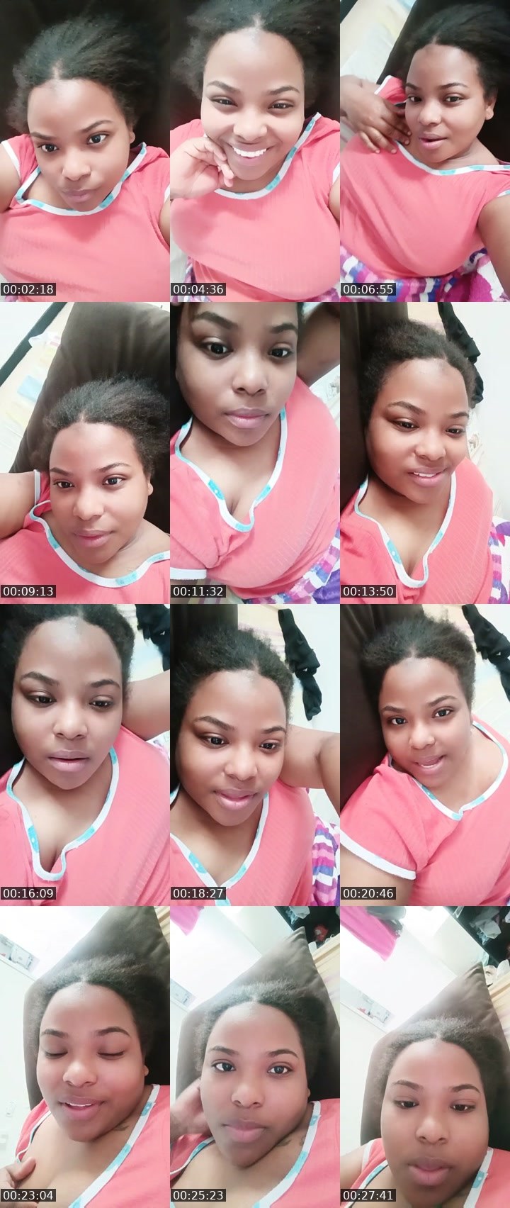 Contact-sheet preview of carol99 ☁️'s Liveme recording