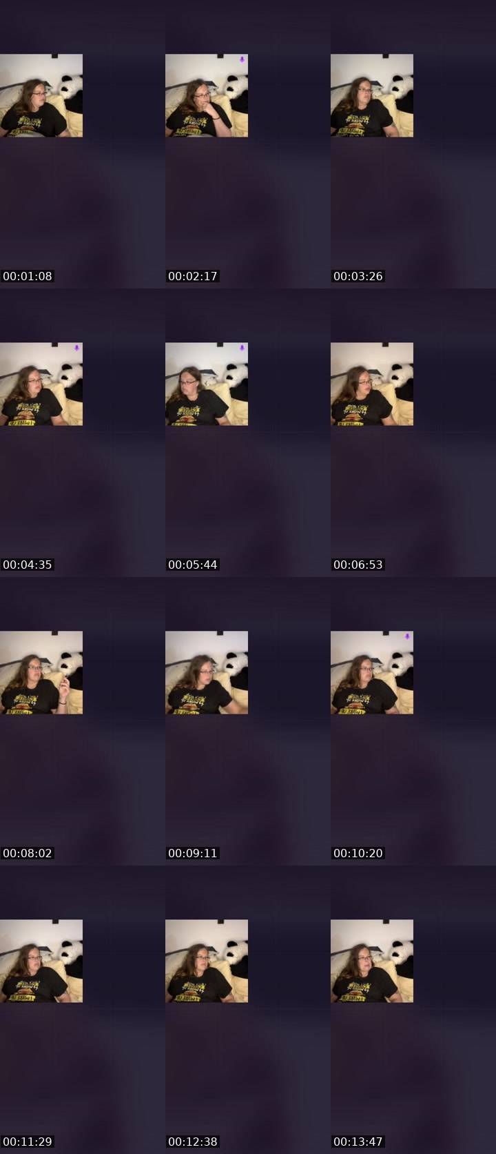 Contact-sheet preview of ⛧fօɛ⟁𝔅𝔩𝔦𝔰𝔰⛧'s Liveme recording