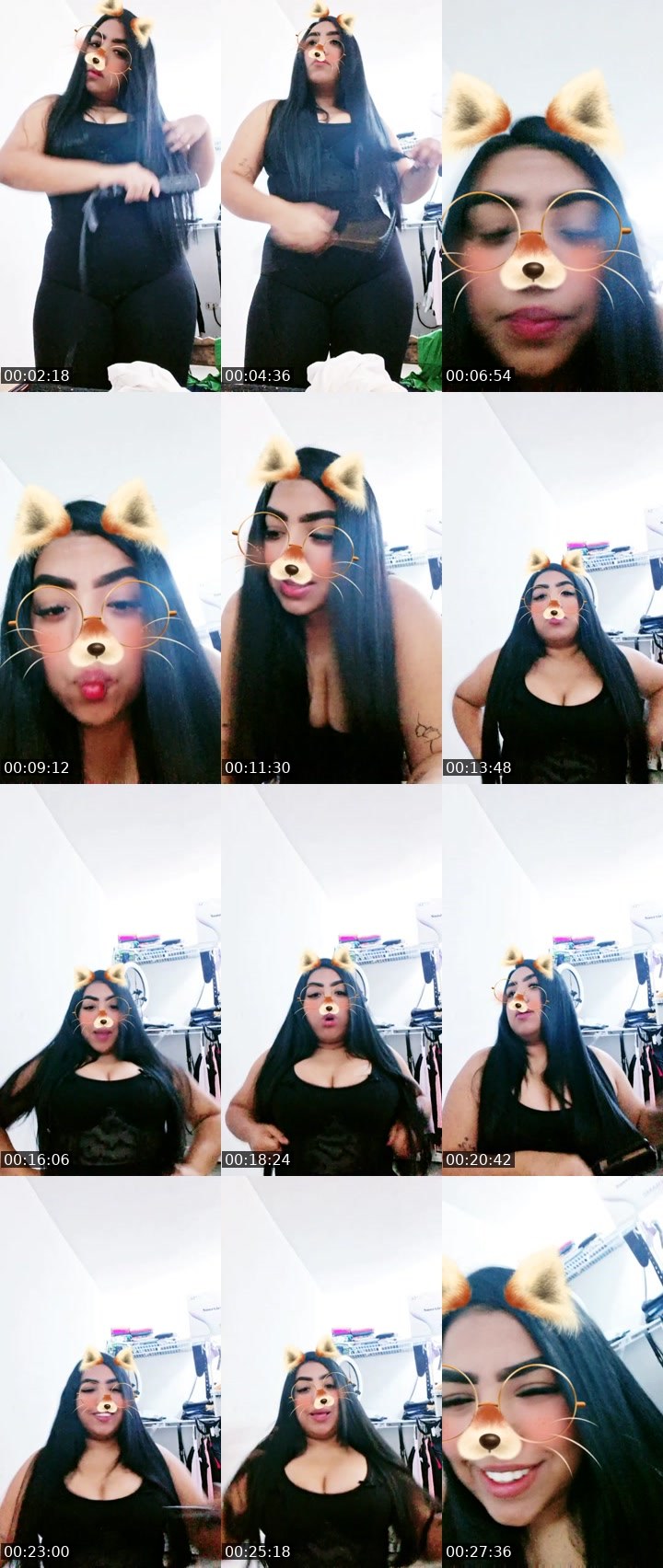 Contact-sheet preview of ꀘꎭꍟꋪꈤ☁️🧸's Liveme recording