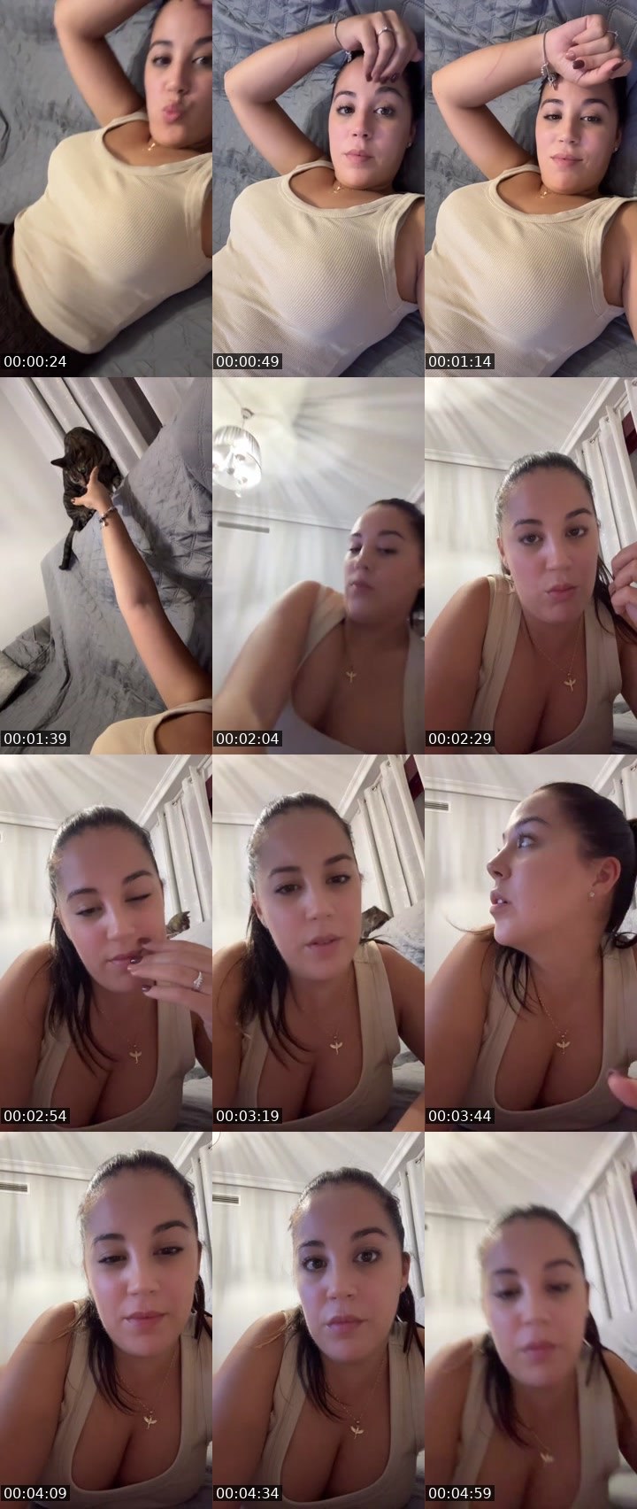 Contact-sheet preview of Lorenaglbrt1 🌹🐝's Liveme recording