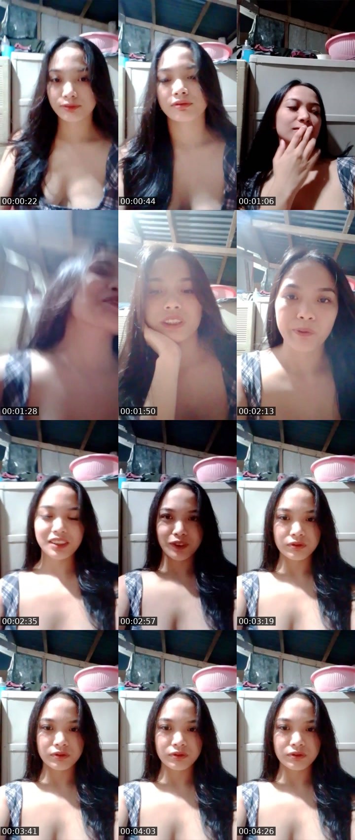 Contact-sheet preview of 👸kaori🐉💋's Liveme recording
