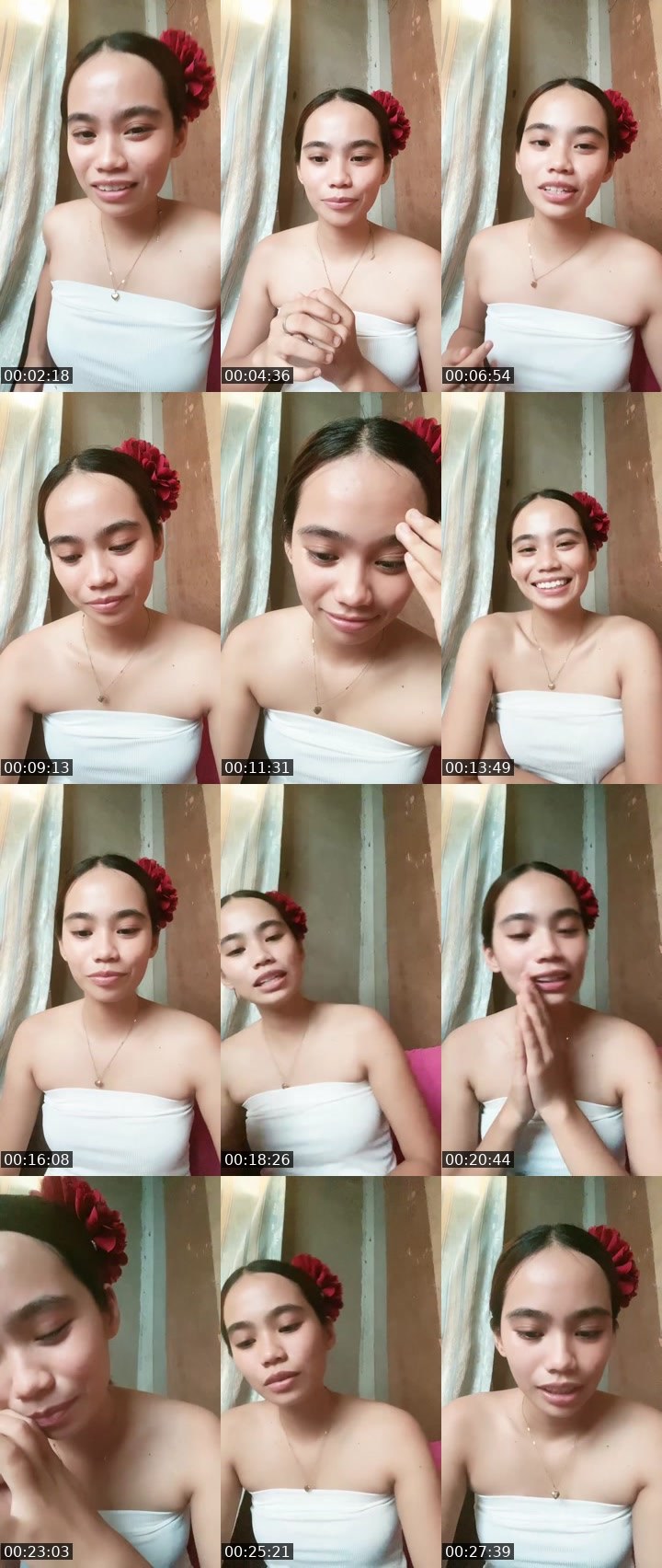 Contact-sheet preview of 👸Zeia🧚📚's Liveme recording