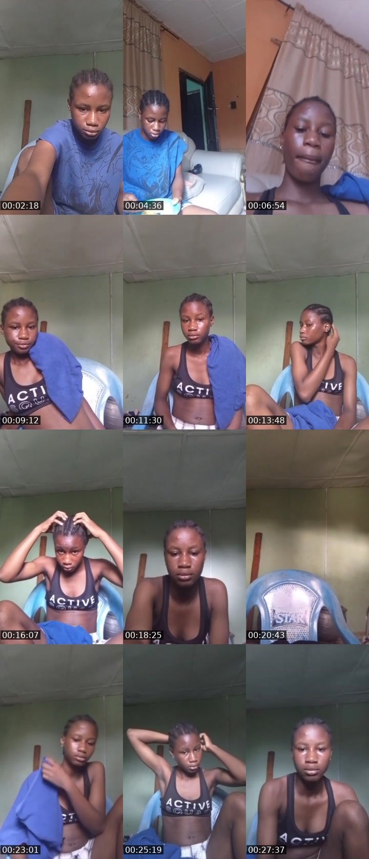 Contact-sheet preview of Marvellous Obisesan's Liveme recording