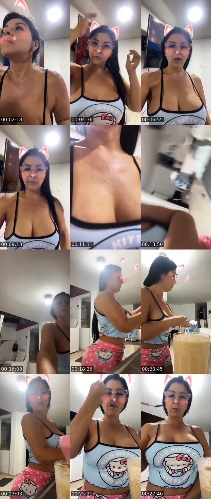 Contact-sheet preview of 👑Natasha 💸🍫💯🇨🇴's Liveme recording