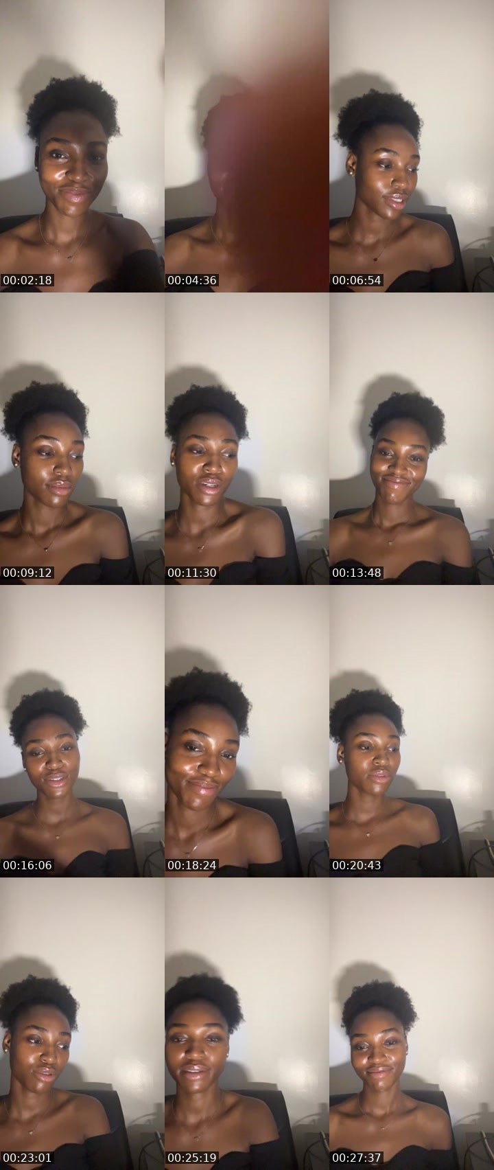 Contact-sheet preview of Ava🕊️'s Liveme recording
