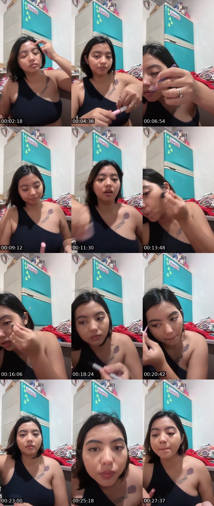 Contact-sheet preview of 👸🏻Cercy🫧's Liveme recording