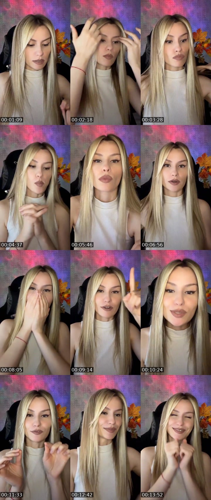 Contact-sheet preview of 🪷𝔇𝔦𝔤𝔦𝔱𝔞𝔩ᴰᴳᴹᶠ's Liveme recording