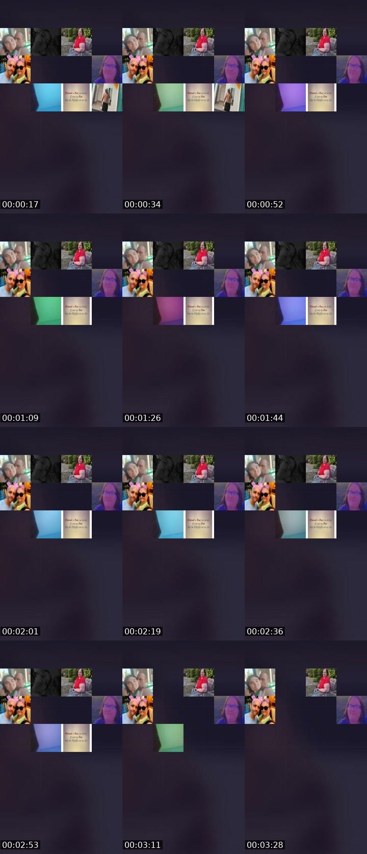 Contact-sheet preview of 💯NR💯Queenbee2.'s Liveme recording