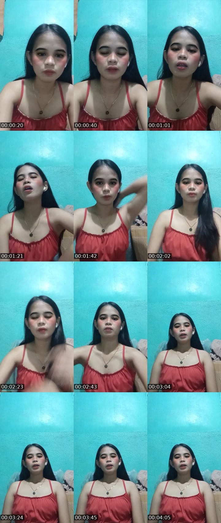 Contact-sheet preview of 🍃🫅Aira🌼's Liveme recording