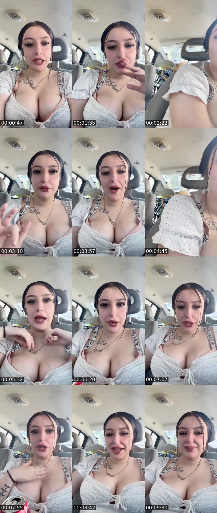Contact-sheet preview of maddisonmfjade's Liveme recording