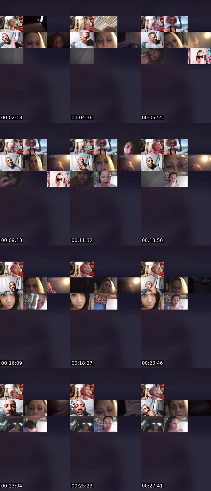 Contact-sheet preview of 👹LUchii🪭's Liveme recording