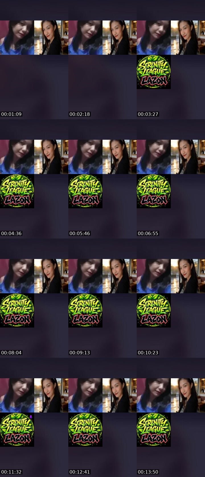 Contact-sheet preview of 🍃🫅Quinn🦄's Liveme recording