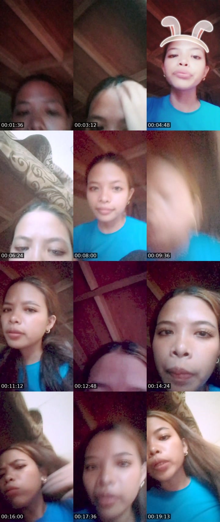 Contact-sheet preview of Celeste👏's Liveme recording