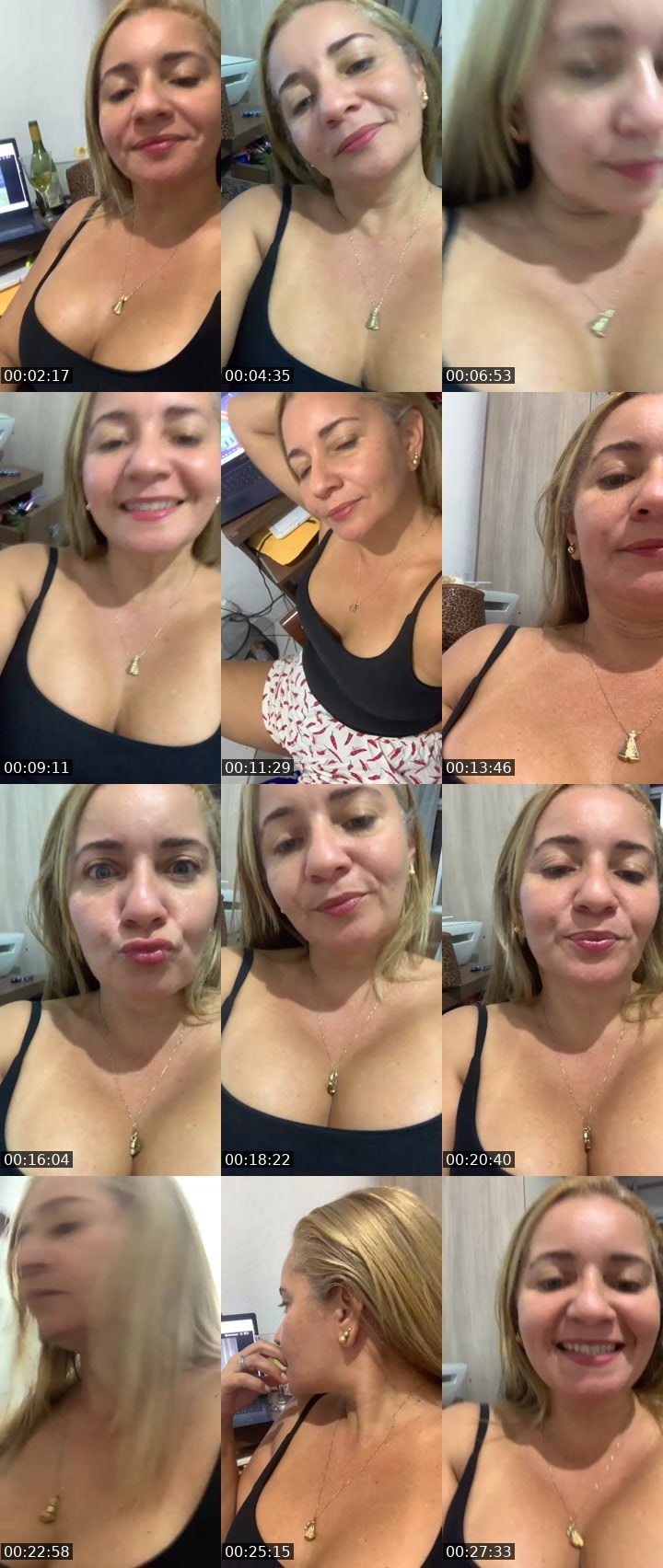 Contact-sheet preview of Allice Ella 🔥⃤'s Liveme recording