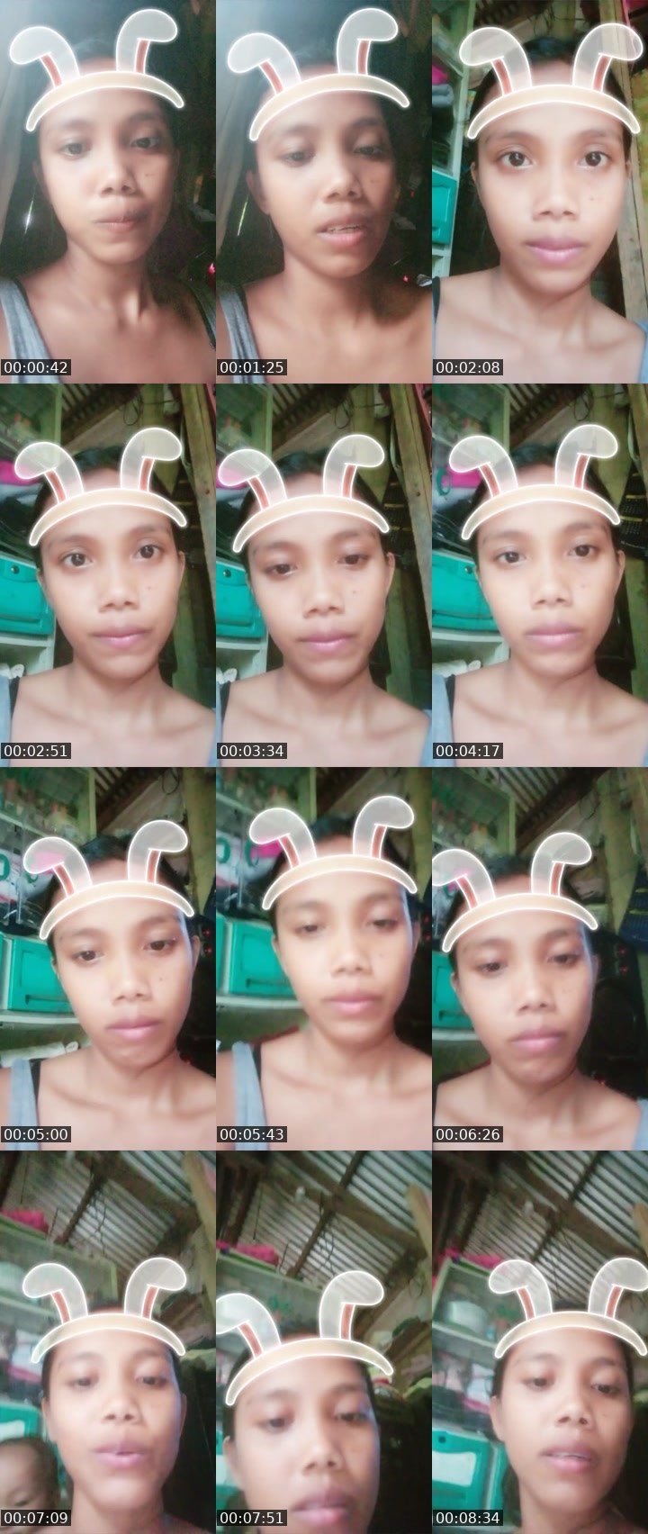 Contact-sheet preview of Khylie13's Liveme recording
