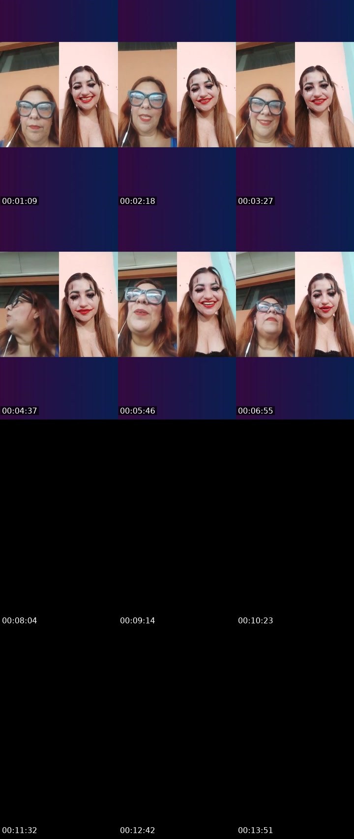 Contact-sheet preview of 🪷♦️Շɼibella's Liveme recording