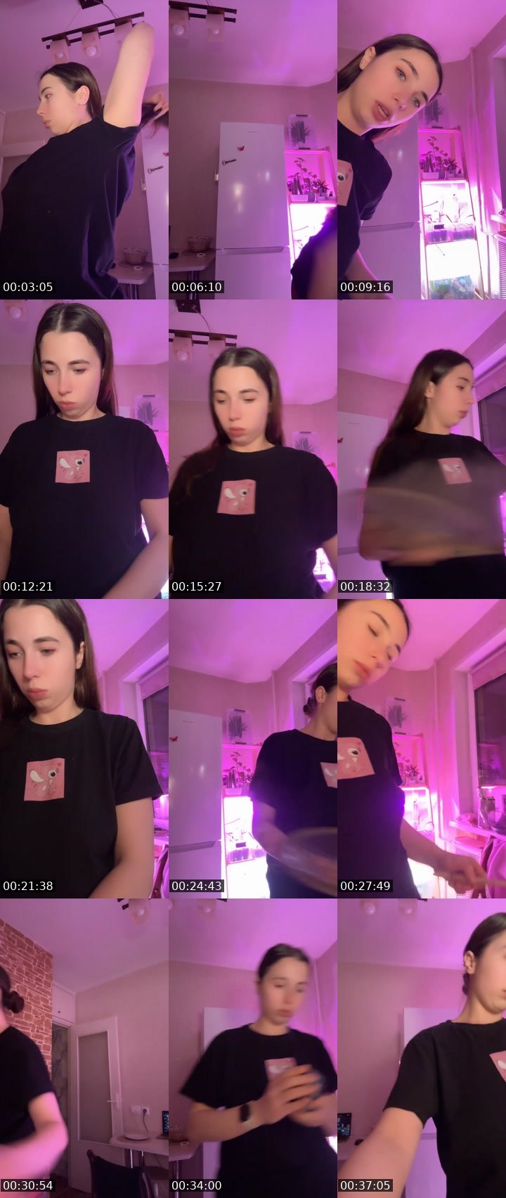Contact-sheet preview of 👑SillyGoose 🪿's Liveme recording