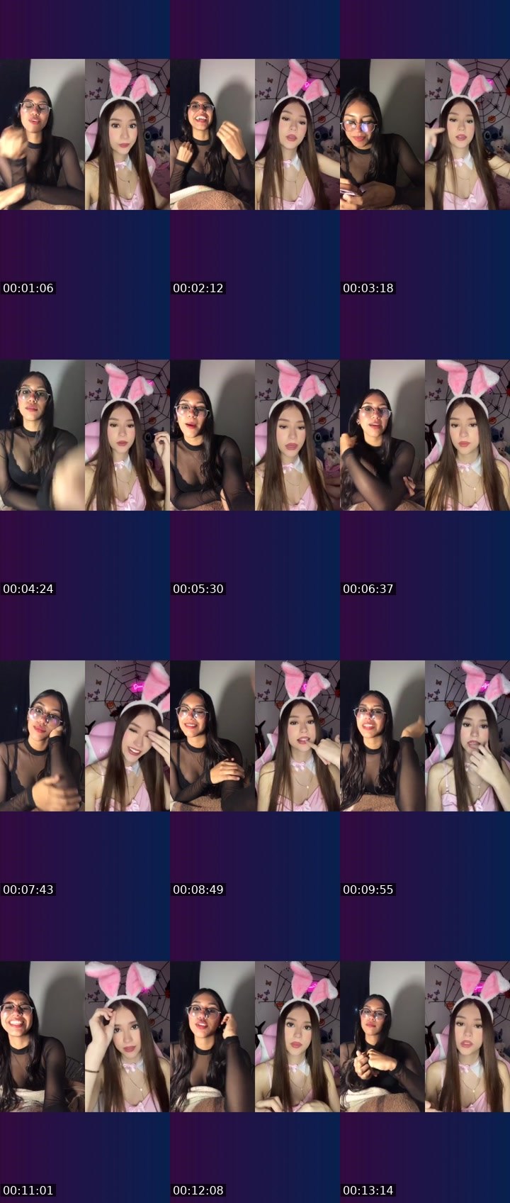 Contact-sheet preview of 𝓕𝓪𝓲𝓻𝔂🧚🏽‍♀️'s Liveme recording
