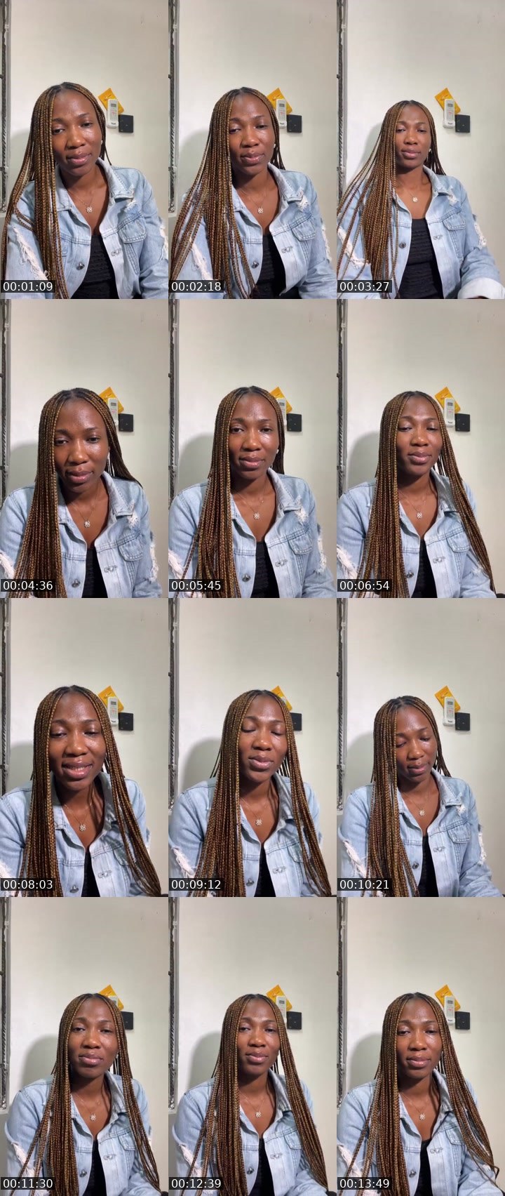 Contact-sheet preview of Queen_lola🥰's Liveme recording