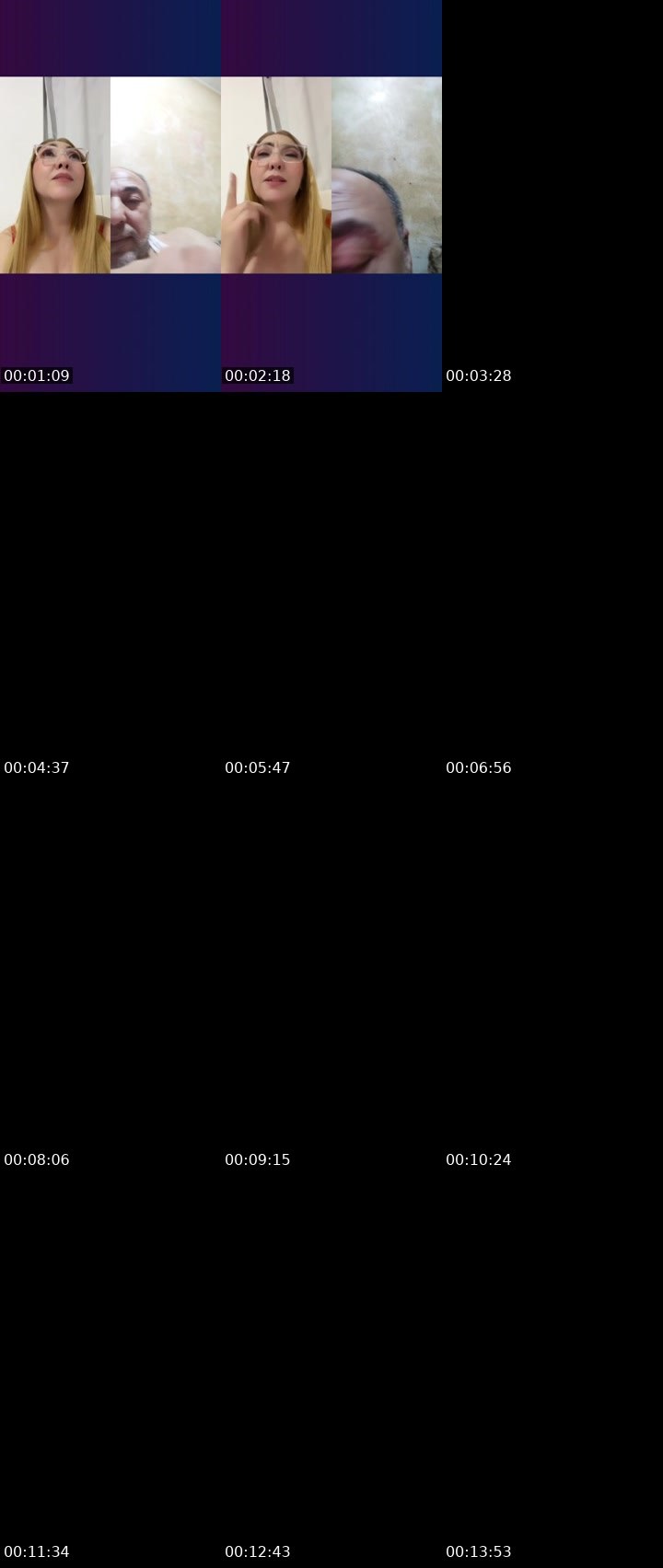 Contact-sheet preview of 🌐Bella0875's Liveme recording