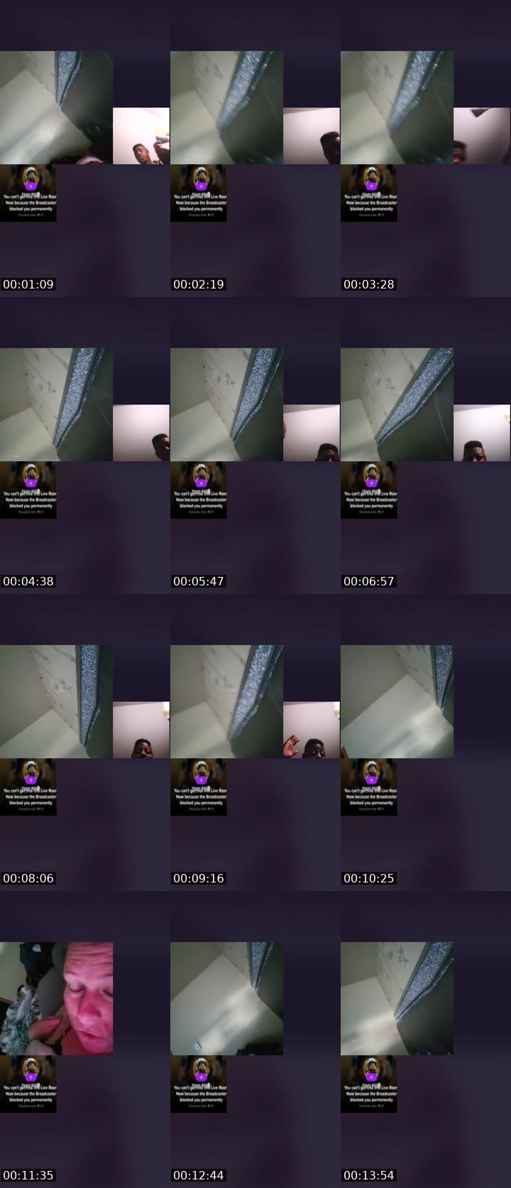 Contact-sheet preview of SPICY STRAWBERRY's Liveme recording