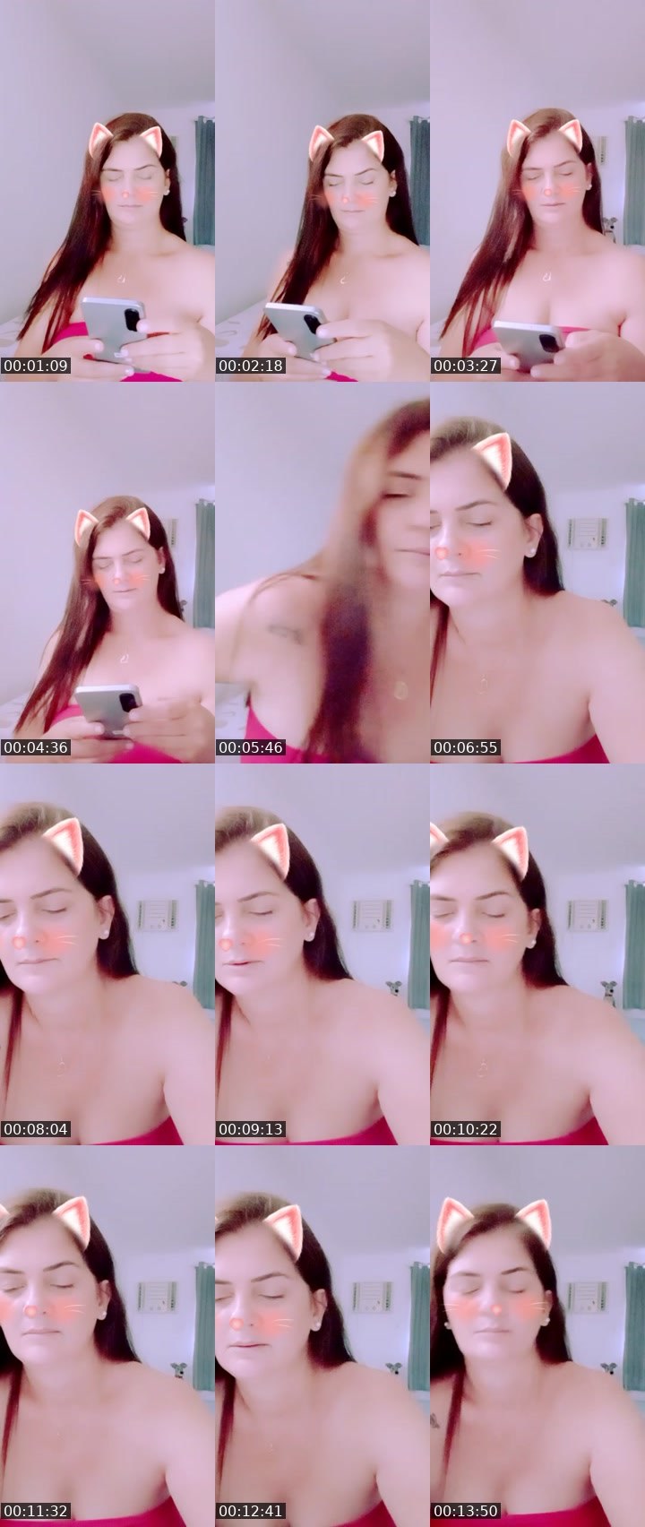 Contact-sheet preview of 🌸P♡LLY's Liveme recording