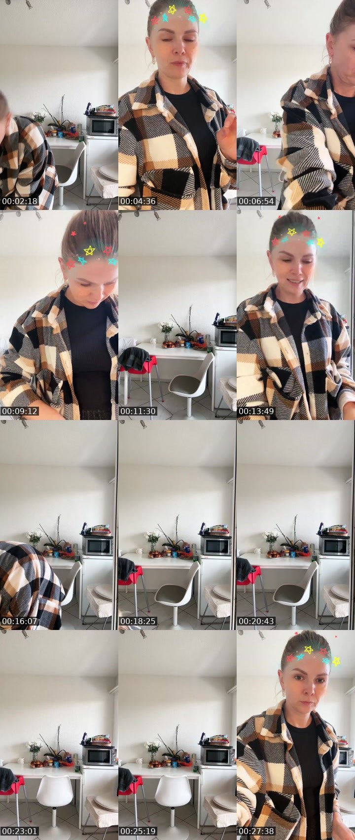 Contact-sheet preview of 🐨HELEN ㋡19🏔️'s Liveme recording