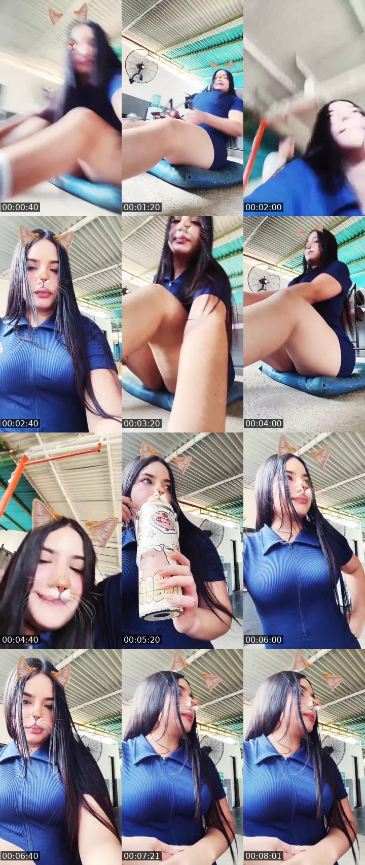 Contact-sheet preview of 👑⃤ Danielita🐇's Liveme recording