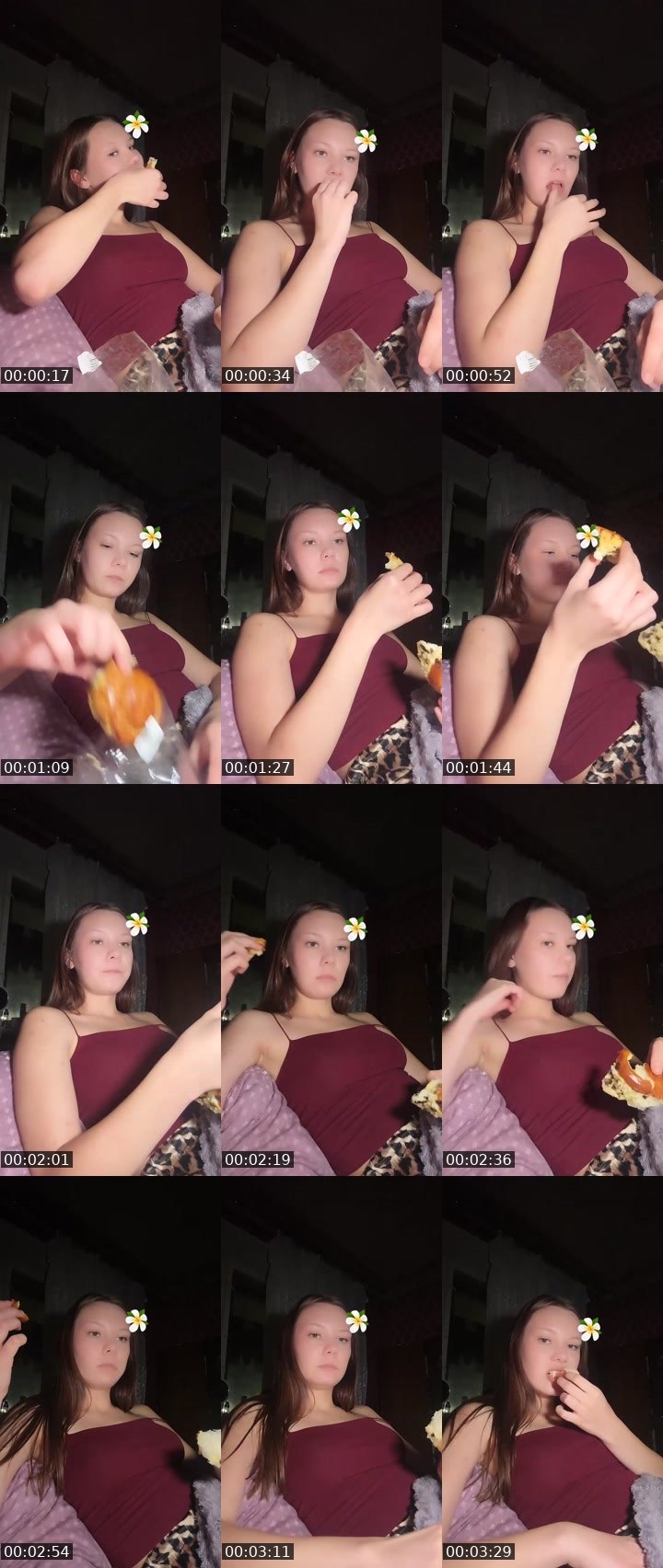 Contact-sheet preview of 🪐 𝐍𝐢𝐤𝐮𝐬𝐲𝐚 🐾's Liveme recording