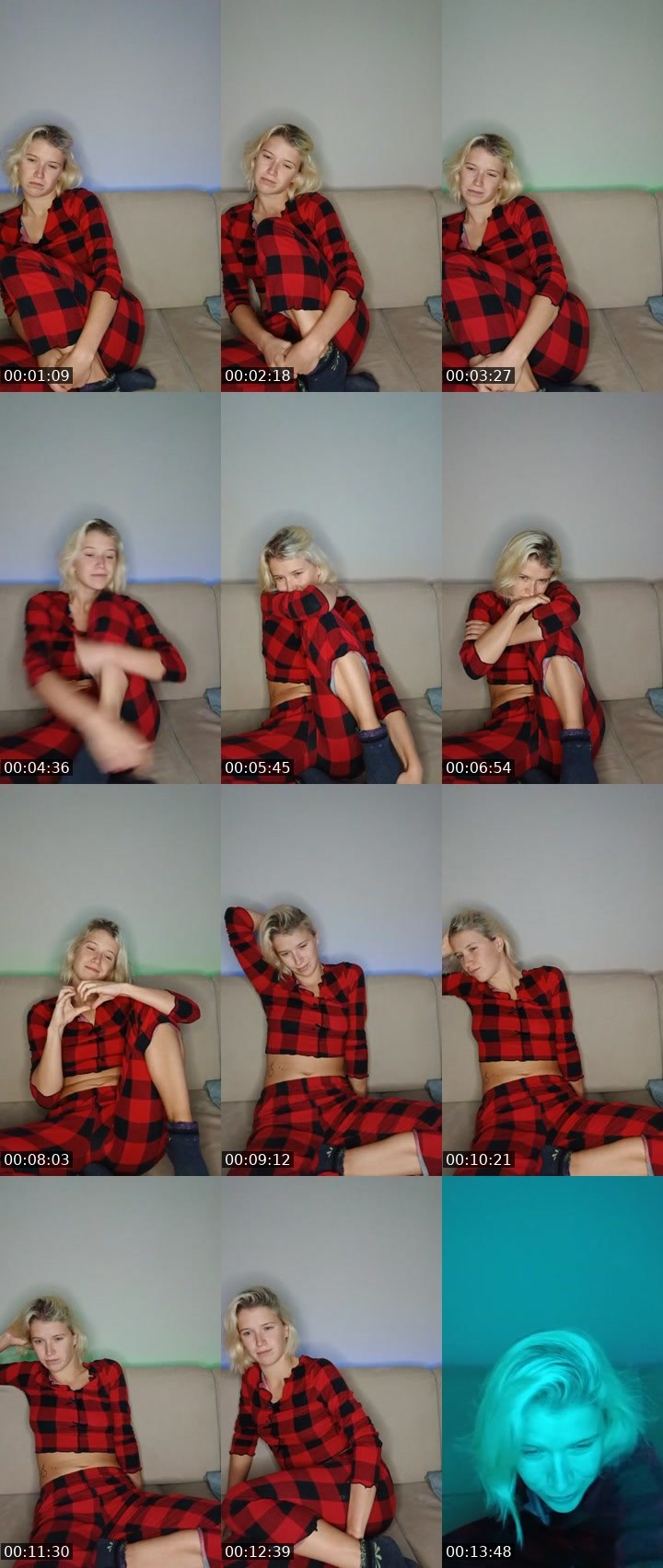 Contact-sheet preview of DanslyVibe's Liveme recording