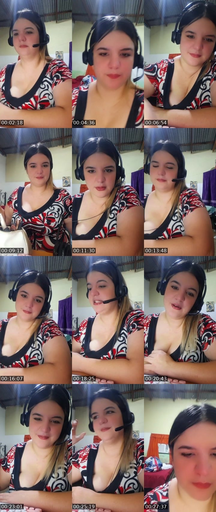 Contact-sheet preview of 🌈Barbie🔆's Liveme recording